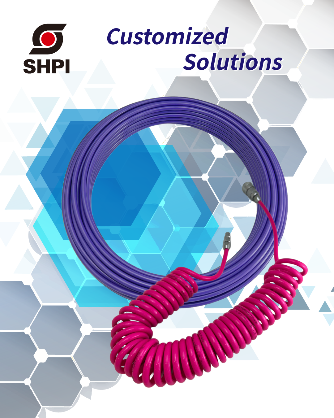 OEM/ODM custom pneumatic tubing, specialized color and material development