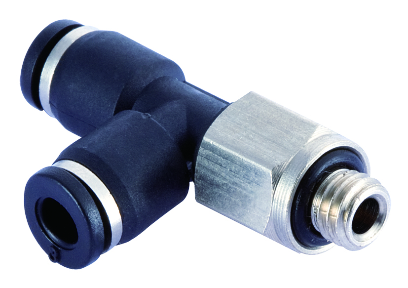 Compact One Touch Fitting PST male run tee
