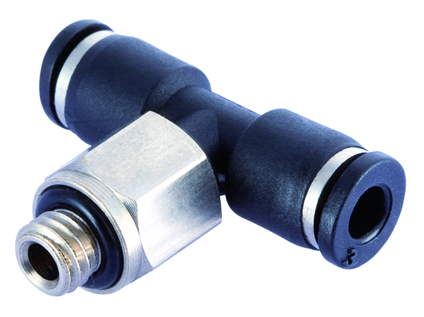 Compact One Touch Fitting PT male branch tee
