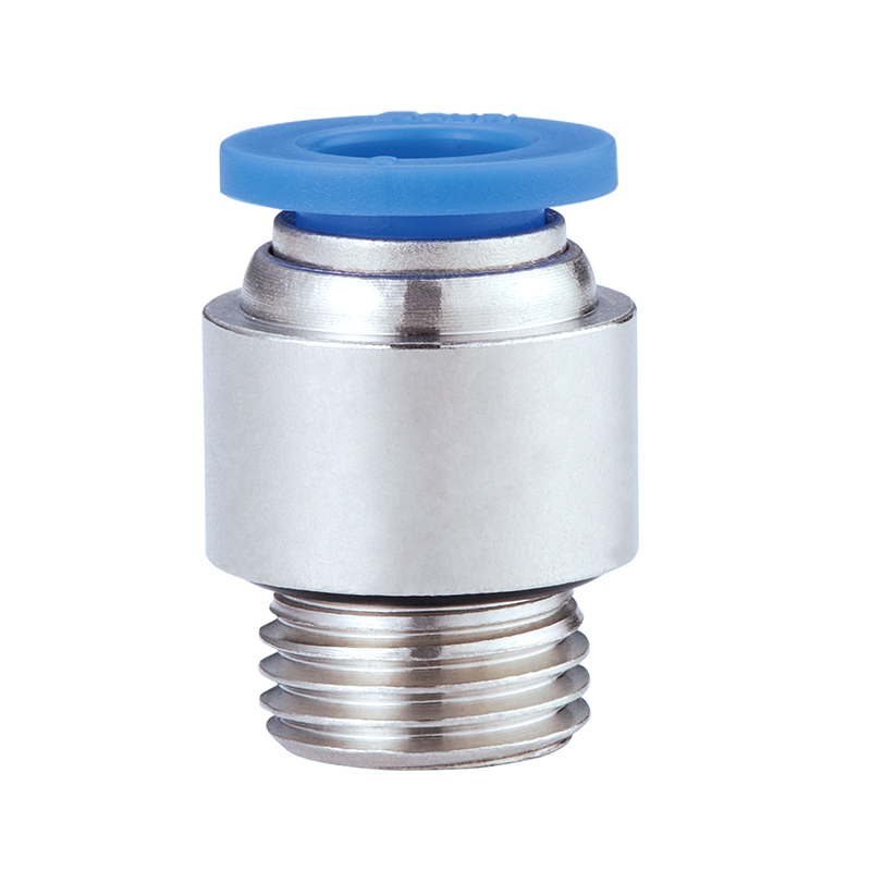 One Touch Fitting POC round male straight
