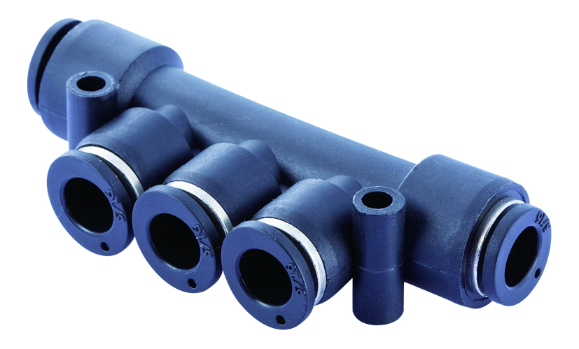 One Touch Fitting PKG reducer triple branch union