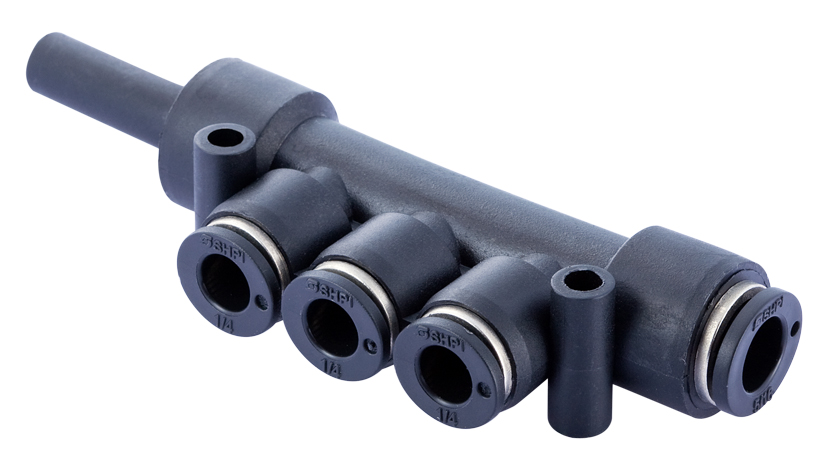 One Touch Fitting PKJ reducer triple branch union