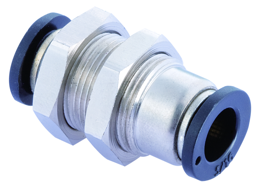One Touch Fitting PMM bulkhead union