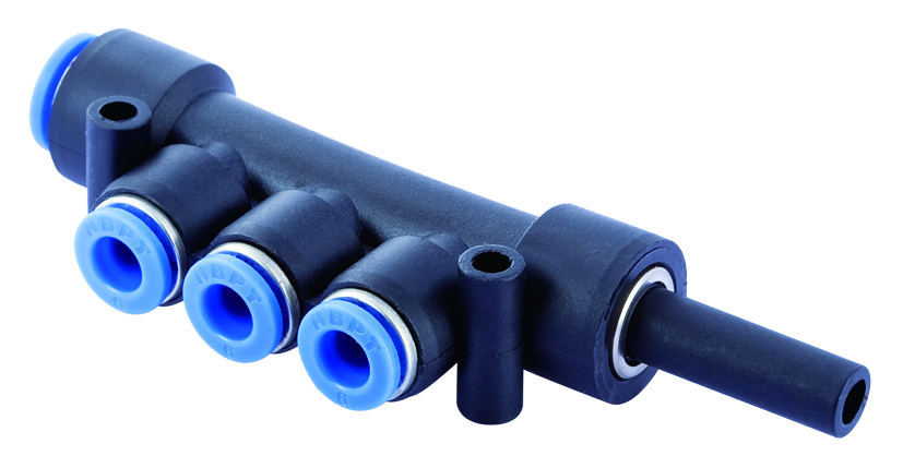One Touch Fitting PKJ reducer triple branch union