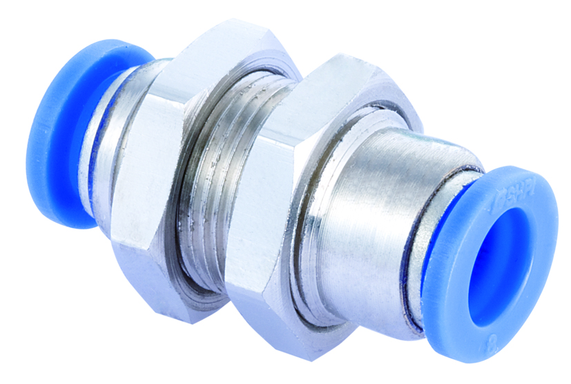 One Touch Fitting PMM bulkhead union