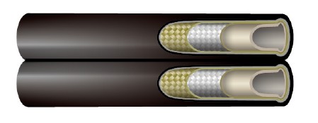 Hypretex Hydraulic Hose series SAE 100R7 Twin-Line
