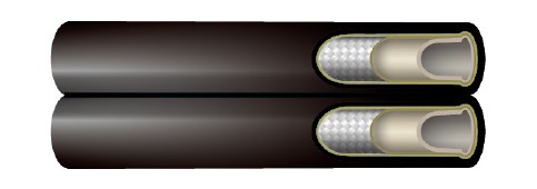 Hypretex Hydraulic Hose series SAE 100R8 Twin-Line